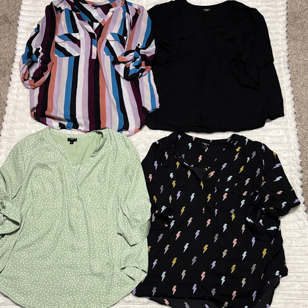 Torrid Harper Blouse bundle